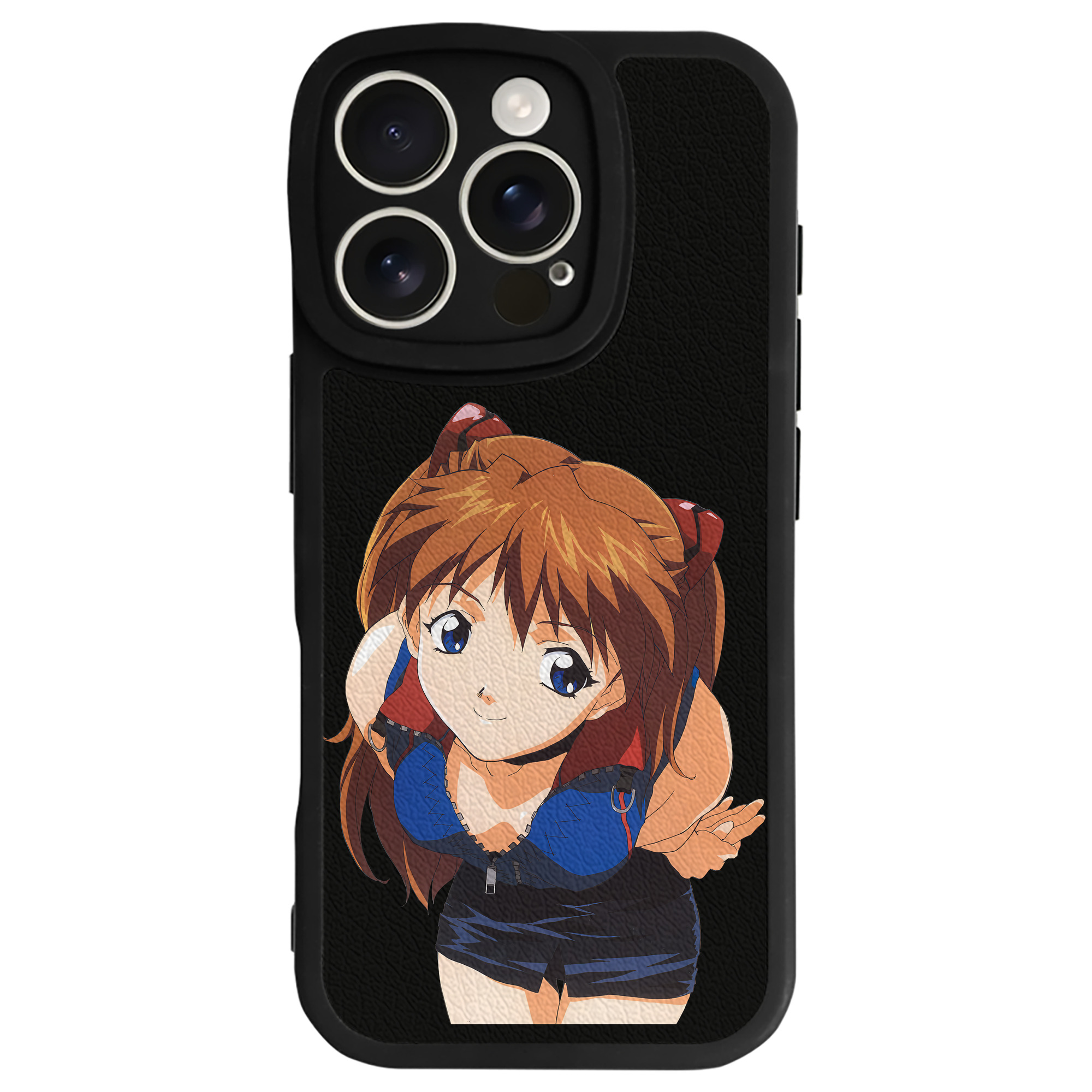 （画像用） EVA 新世紀エヴァンゲリオン 【iPhone 16シリーズ対応】シリコンスマホケース（レザー調） 材質：シリコン